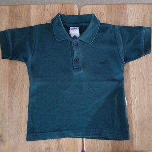 KANZ dk. green polo shirt sz18 mos. boys
